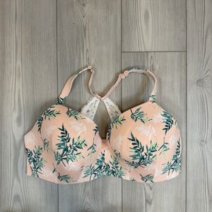 Cacique Simply Wire Free T Shirt Bra 44DD Full Figure Lined Comfort pink